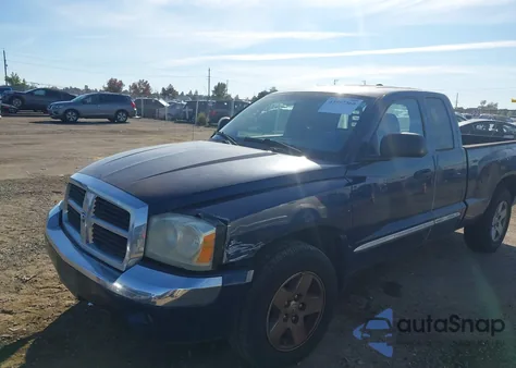 2005 Dodge Dakota Laramie из США, поврежденный, VIN 1D7HE52N55S268909